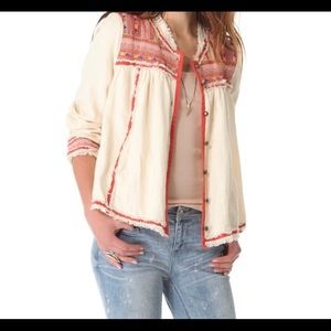 Free People boho top/jacket